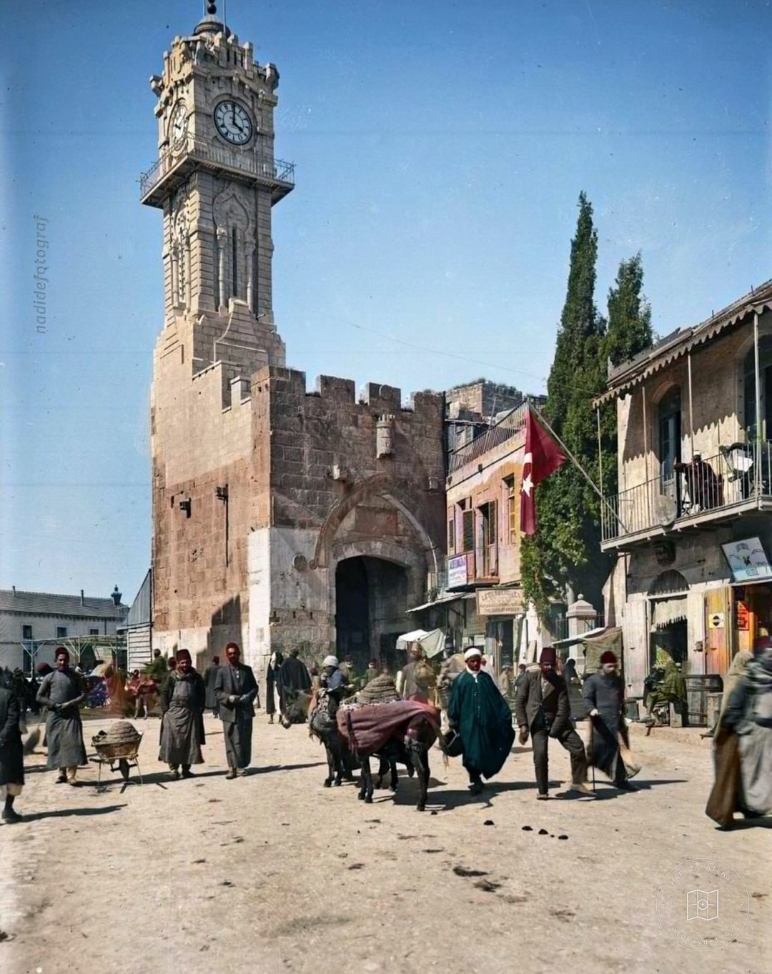 Jerusalem Clock Tower, 1914