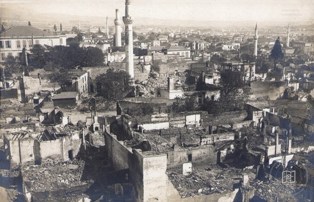 Thessaloniki after the Great Fire, 1917