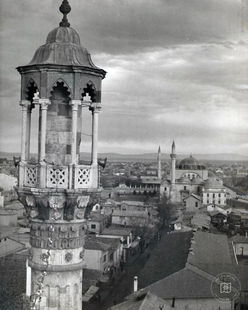 Aziziye Camii minaresinden Konya