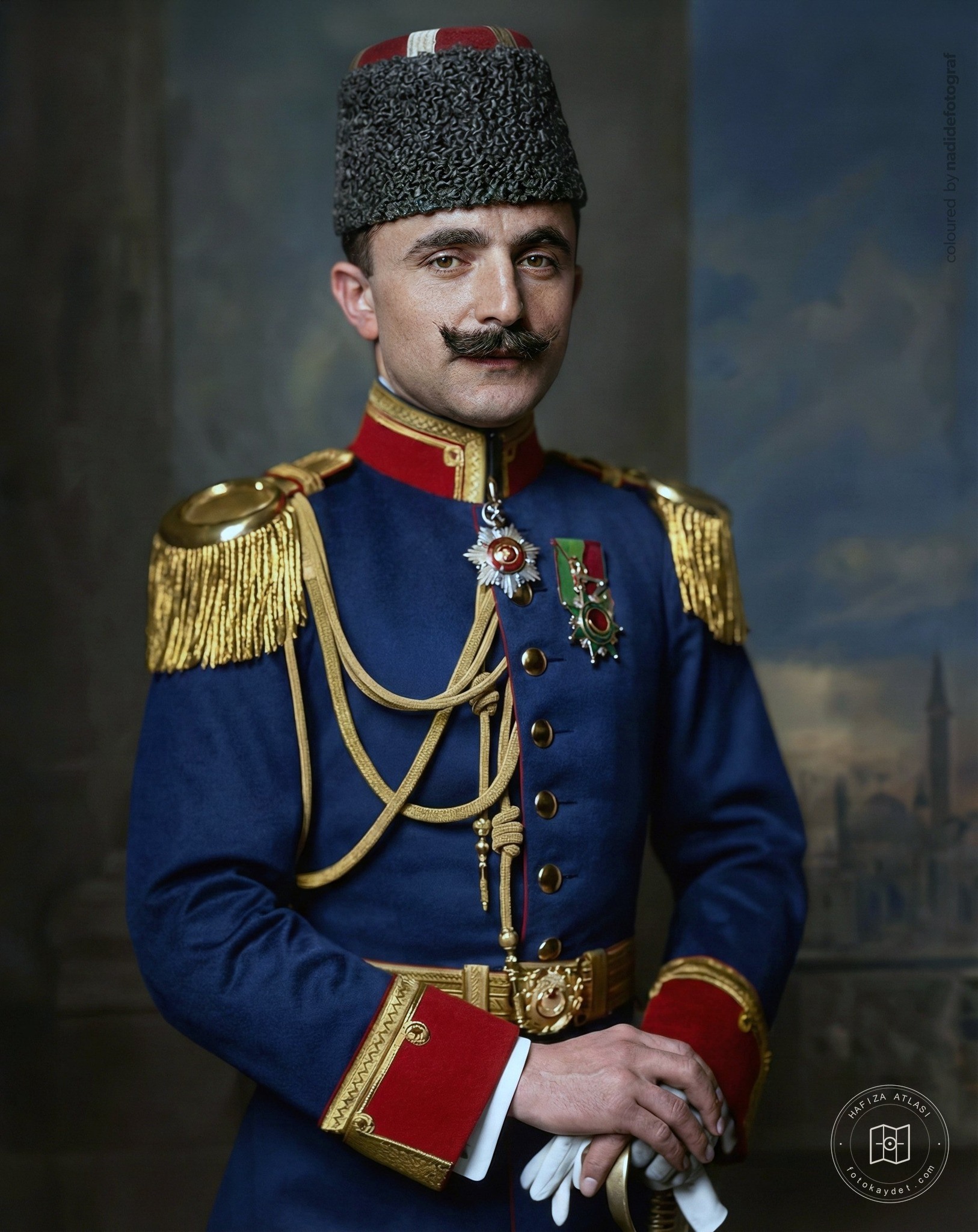 Portrait of Enver Pasha, 1915