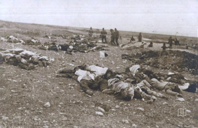 Victims of cholera during the Balkan War, 1912