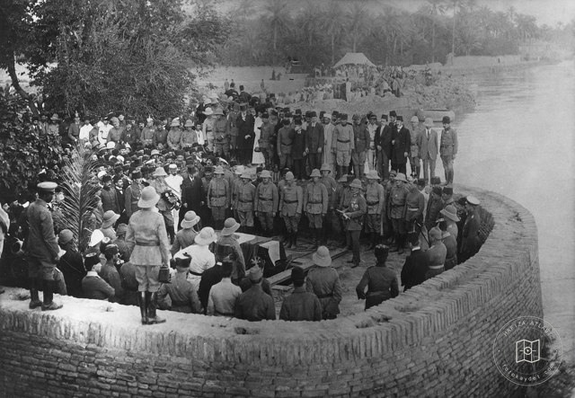 The funeral of Goltz Pasha