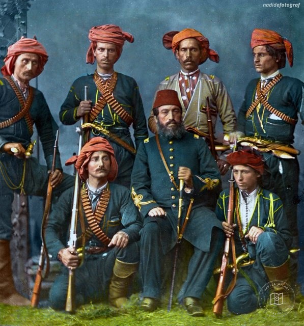 Çürüksulu Ali Pasha and Laz militiamen