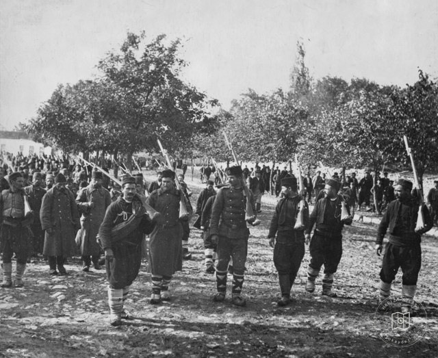 Eski Zağra'da Osmanlı savaş esirleri