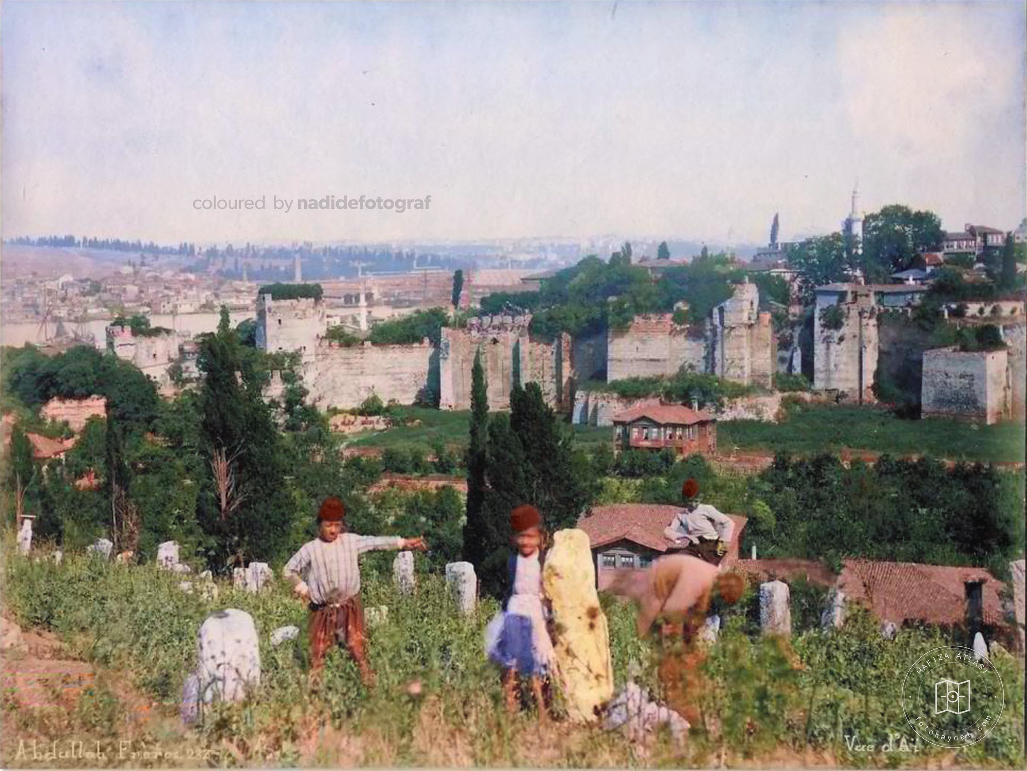 View of Eyüp and Ayvansaray, 1880