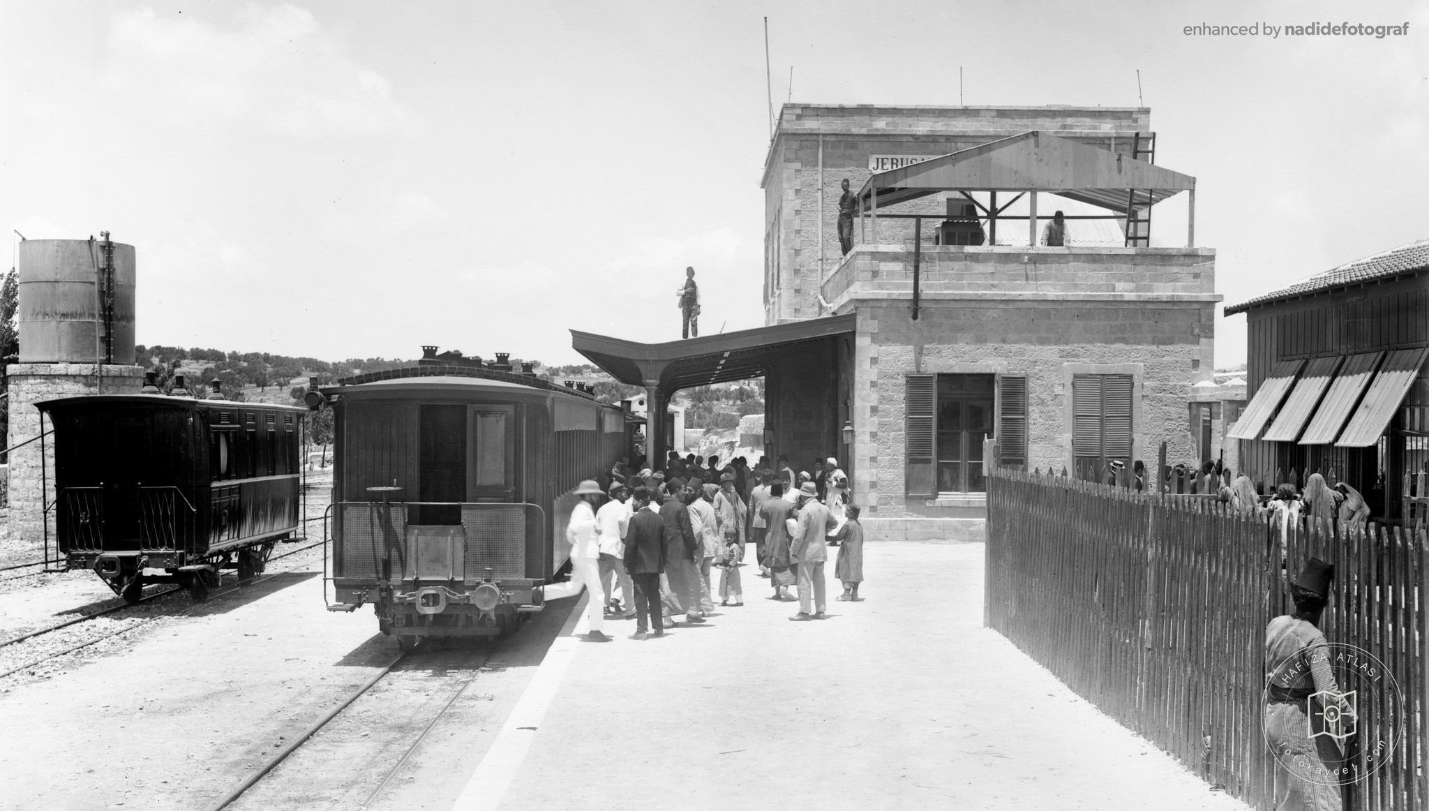 Osmanlı döneminde Kudüs Tren İstasyonu