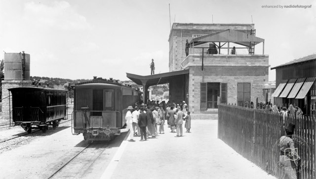 Osmanlı döneminde Kudüs Tren İstasyonu