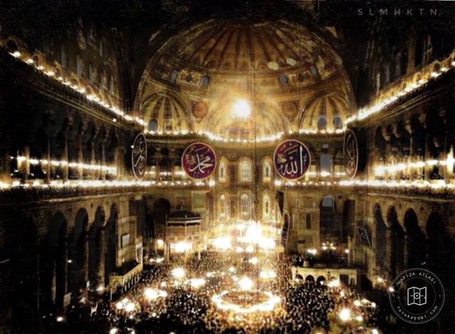 Laylat al-Qadr at Hagia Sophia, 1932