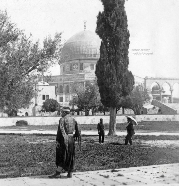 The Dome of the Rock during the Ottoman period