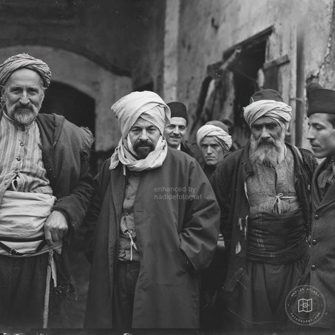 Turkish residents in Edirne, 1919