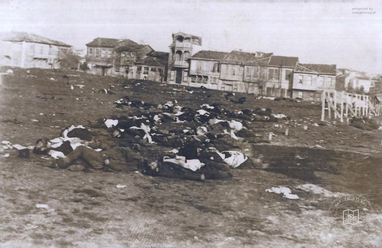 Balkan Savaşı'nda kolera salgınının kurbanları, 1912