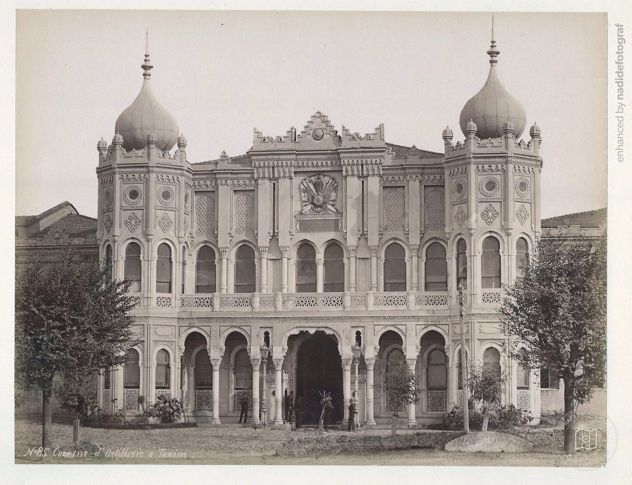Entrance to Taksim Artillery Barracks, 1890