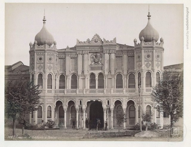 Entrance to Taksim Artillery Barracks, 1890