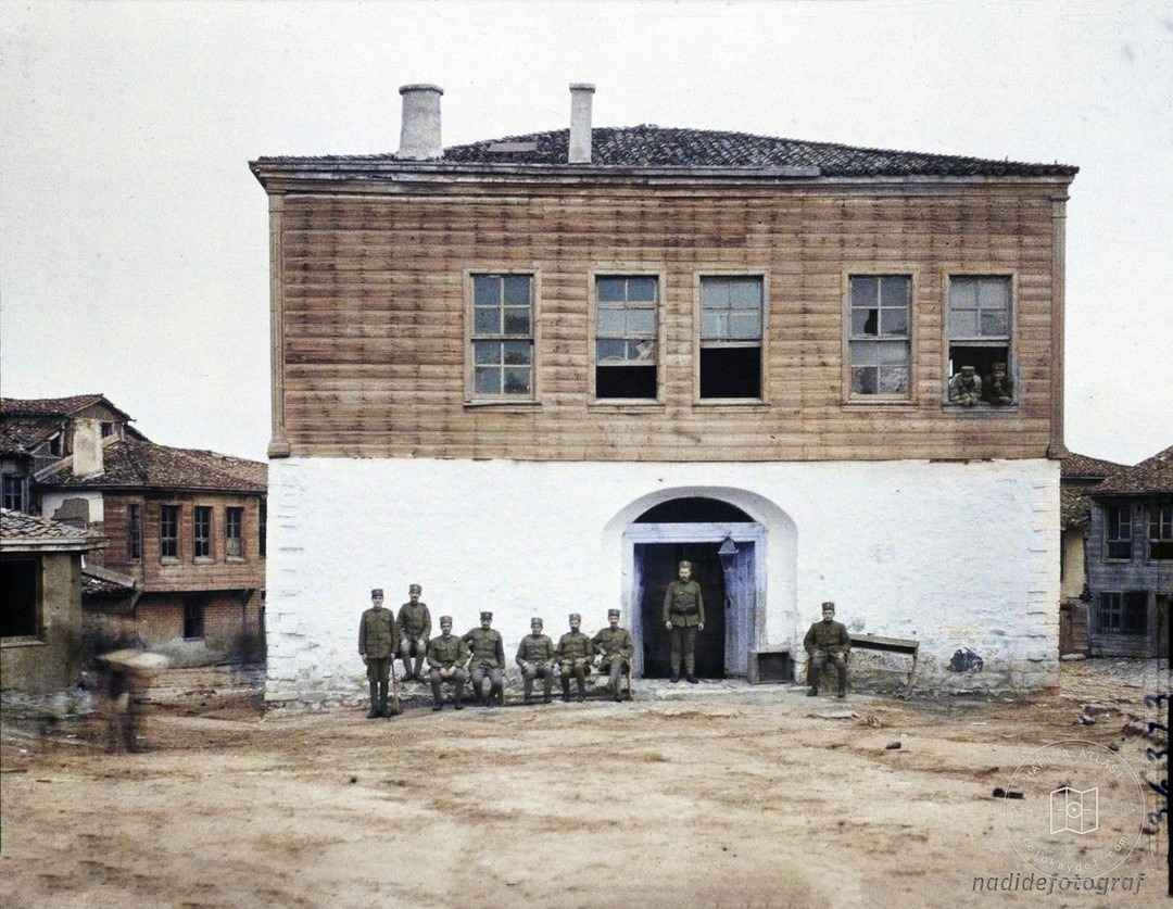 Turkish gendarmes in Çorlu, 1922
