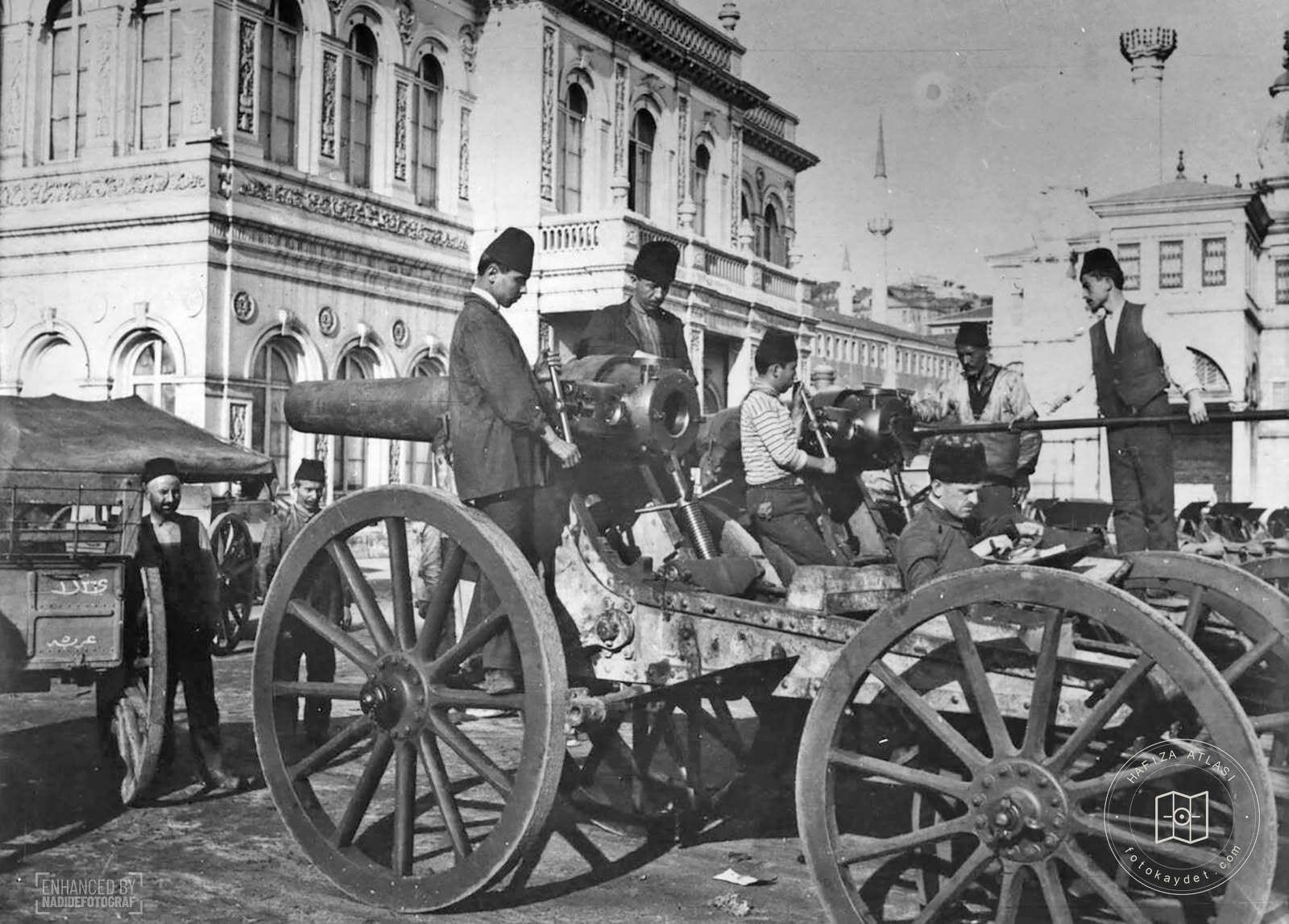 Ottoman military manufacturing works, 1916