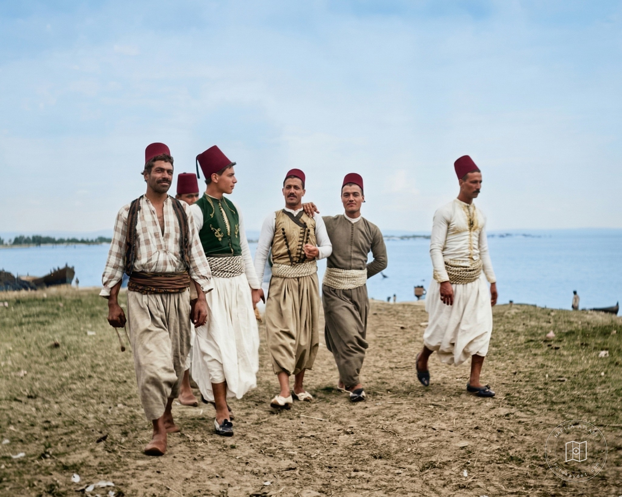 Fishermen in Acre, 1891