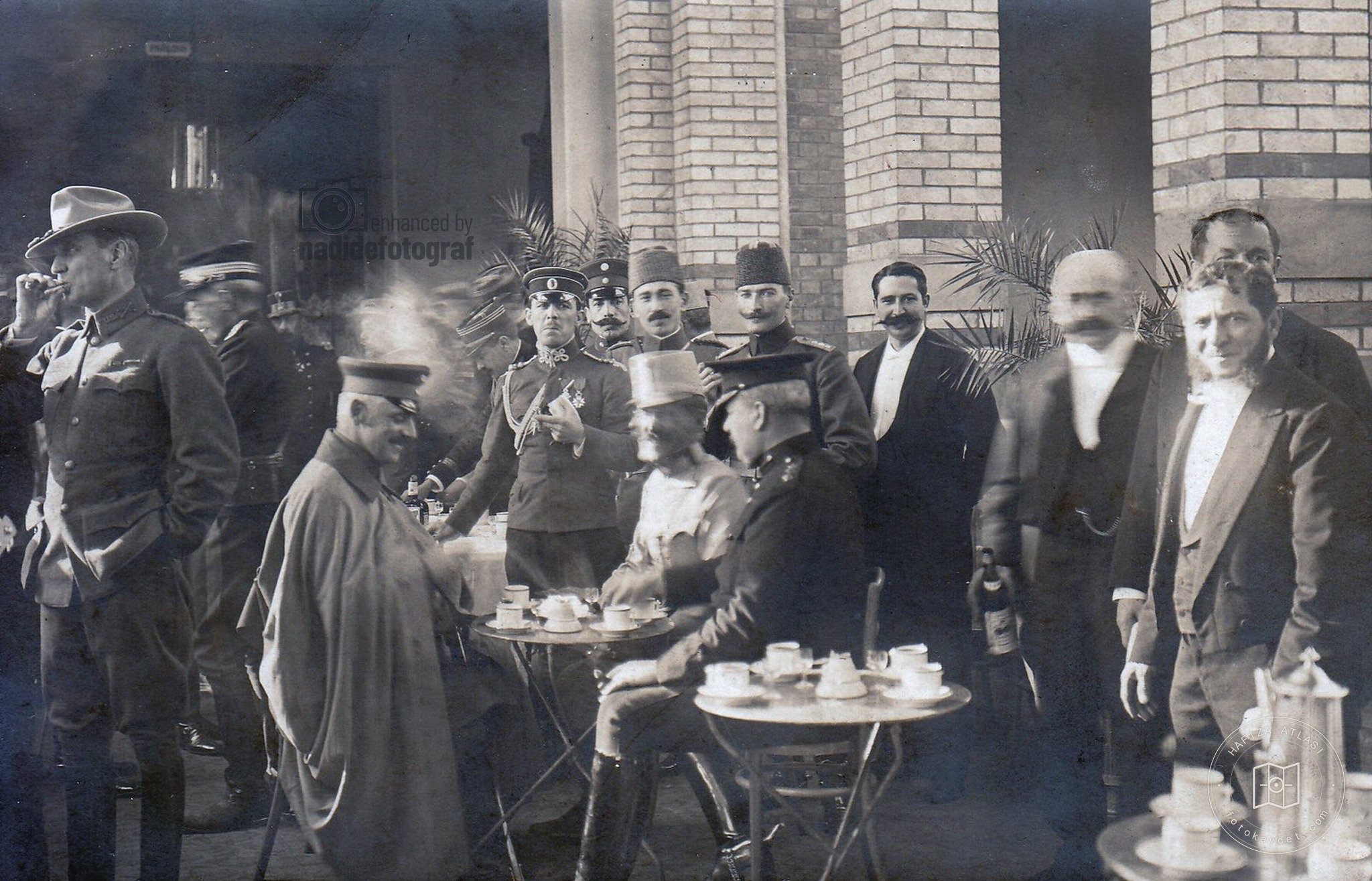 Mustafa Kemal ve Ali Fethi Bey Fransa'da, 1910