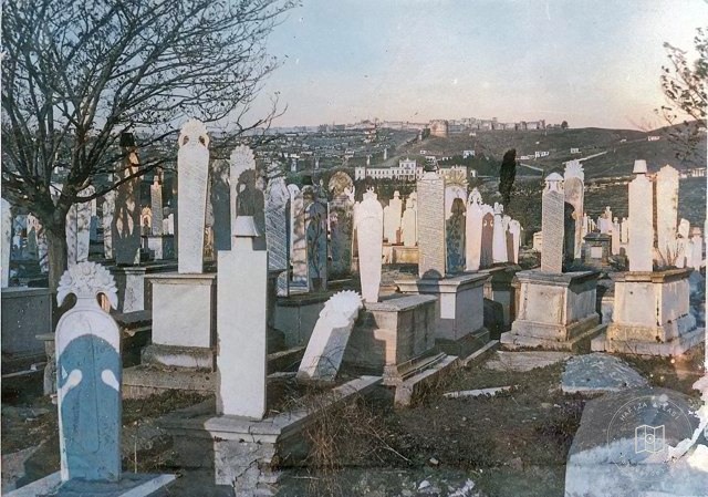A Turkish cemetery in Thessaloniki, 1916