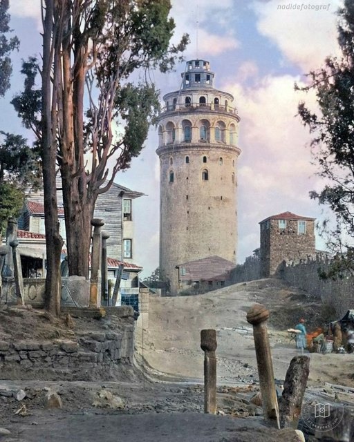 Galata Tower, 1862