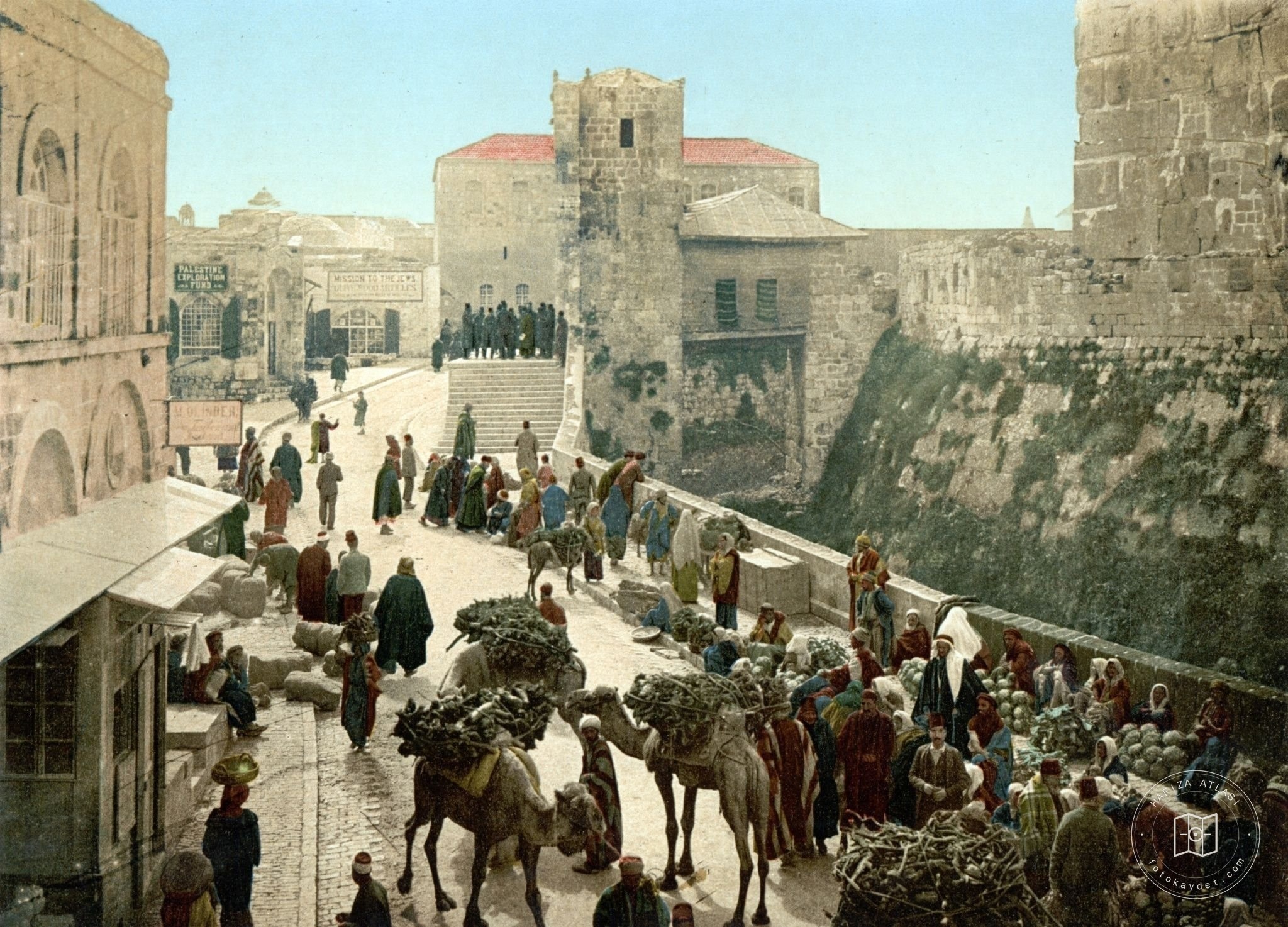 Tower of David Street in Jerusalem