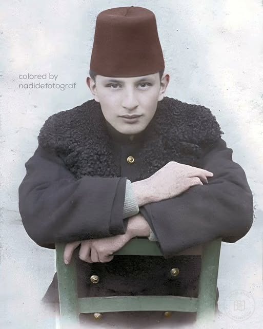 Ömer Seyfettin askerî okul öğrencisiyken, 1899