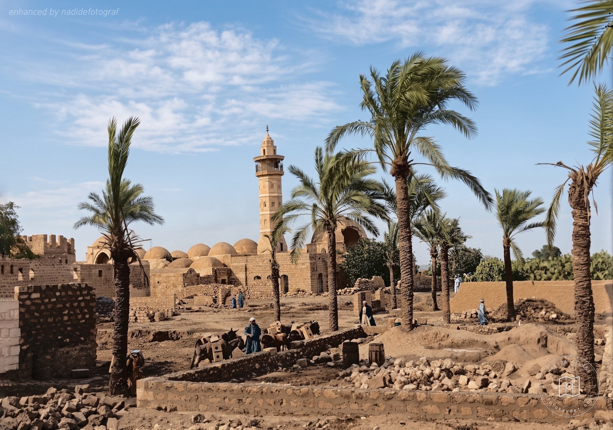 Repairs to Sayyid Hashim Mosque in Gaza
