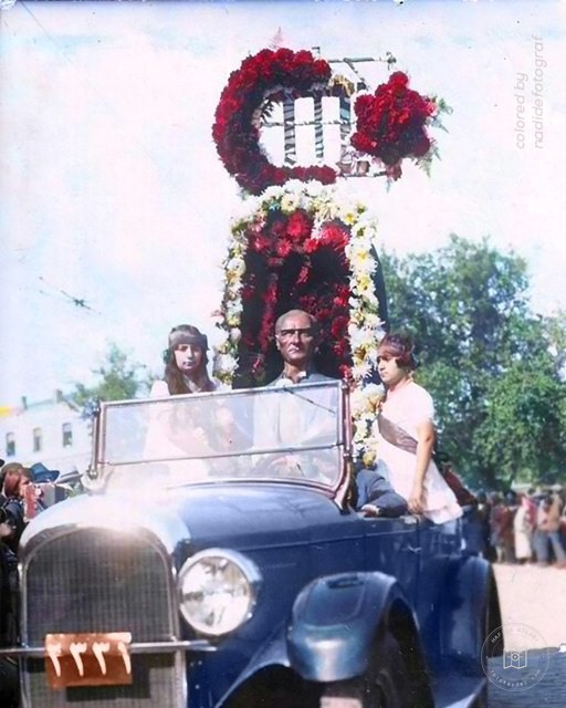 Republic Day celebrations in Beyazıt, 1928