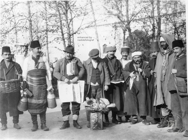 Ottoman plainclothes police in different disguises