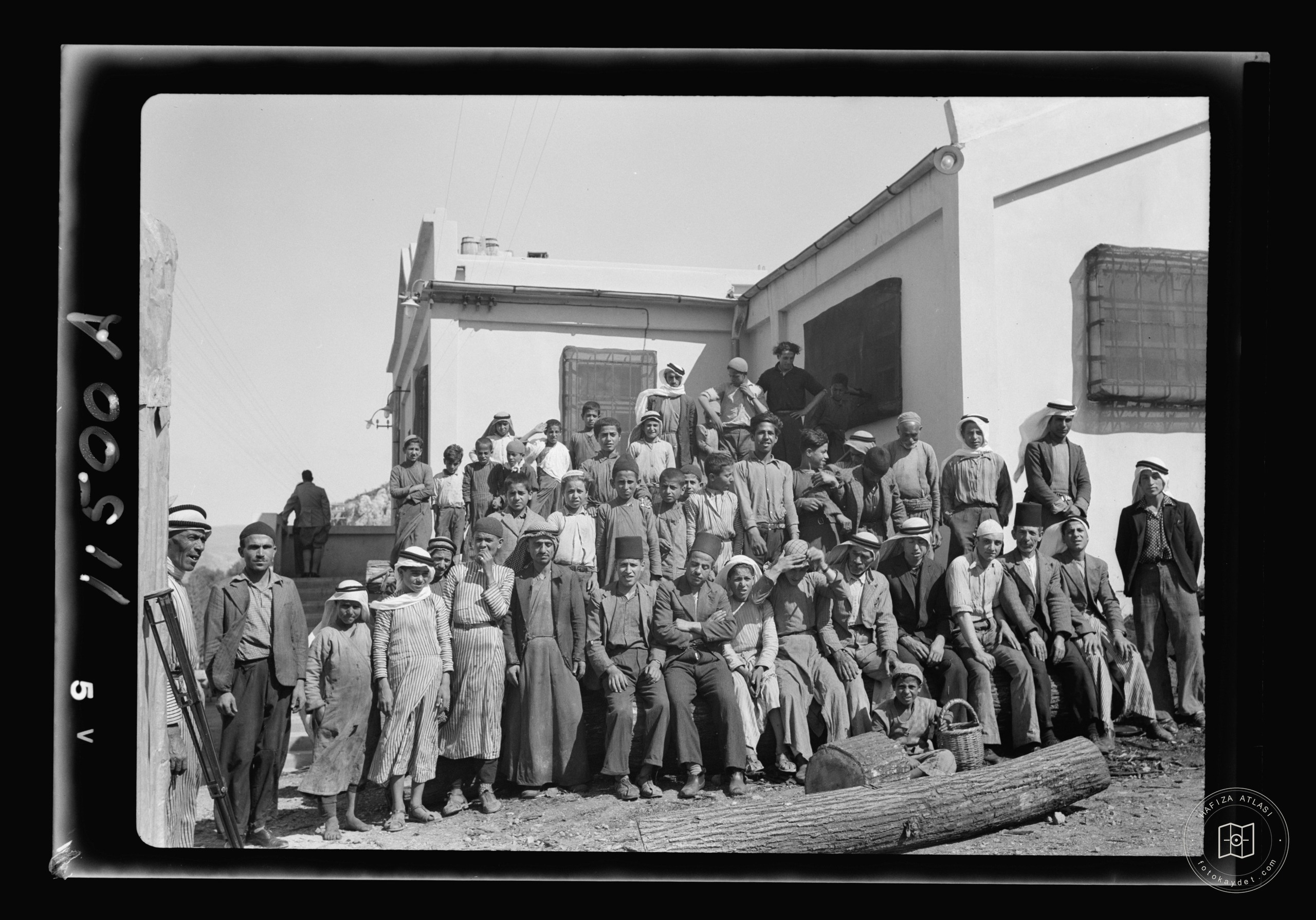Match factory workers, Nablus