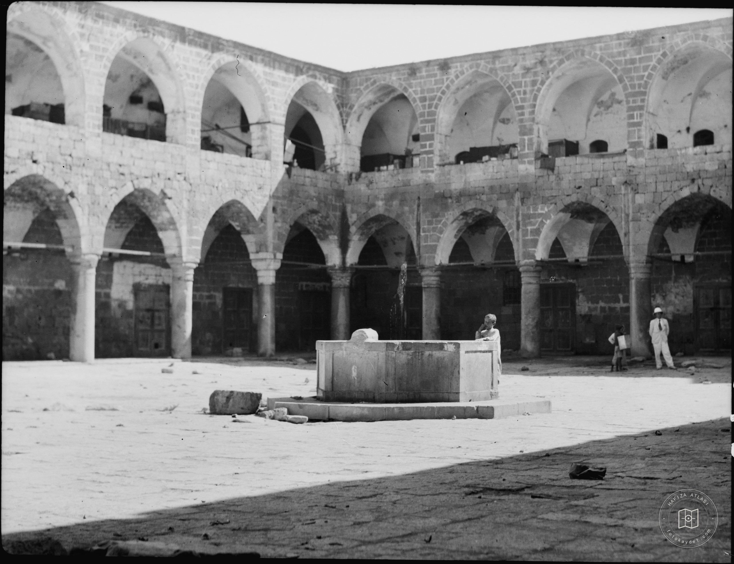Akka (Acre, Accho). Acre. An old Khan. Possibly reconstructed from Roman times