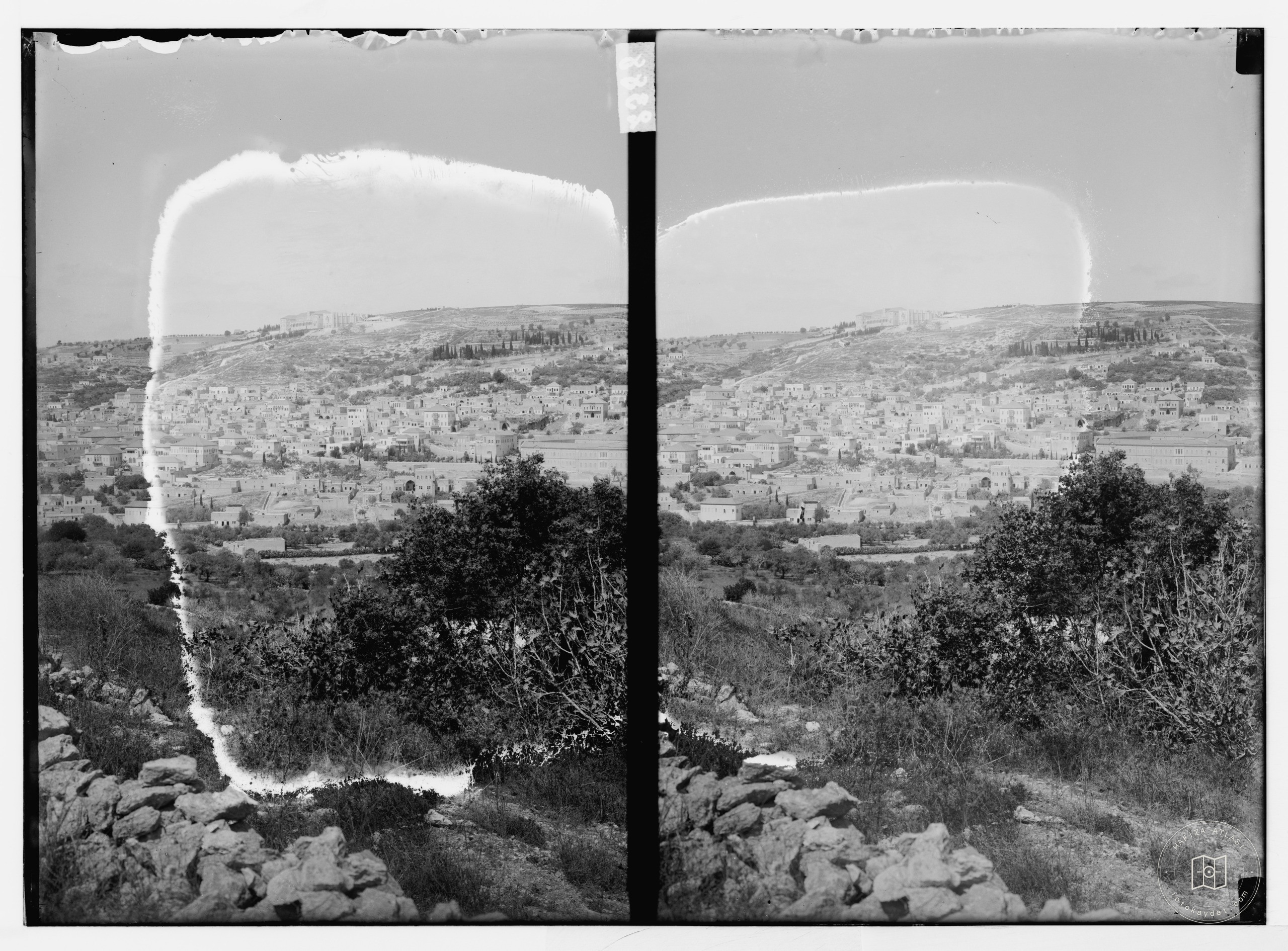 View of the surroundings of Jerusalem