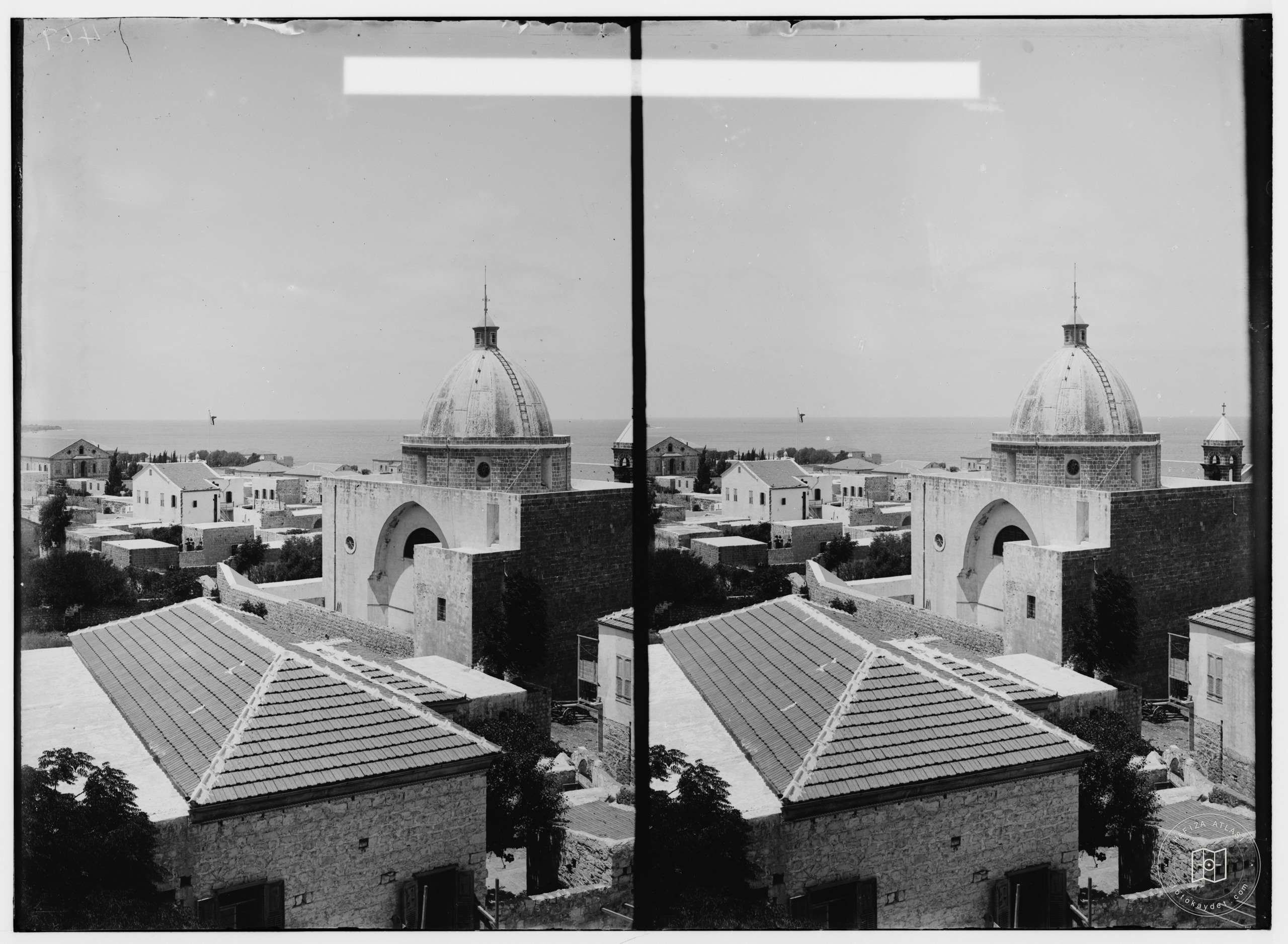 Okul tarafından şehre bakış, Hayfa