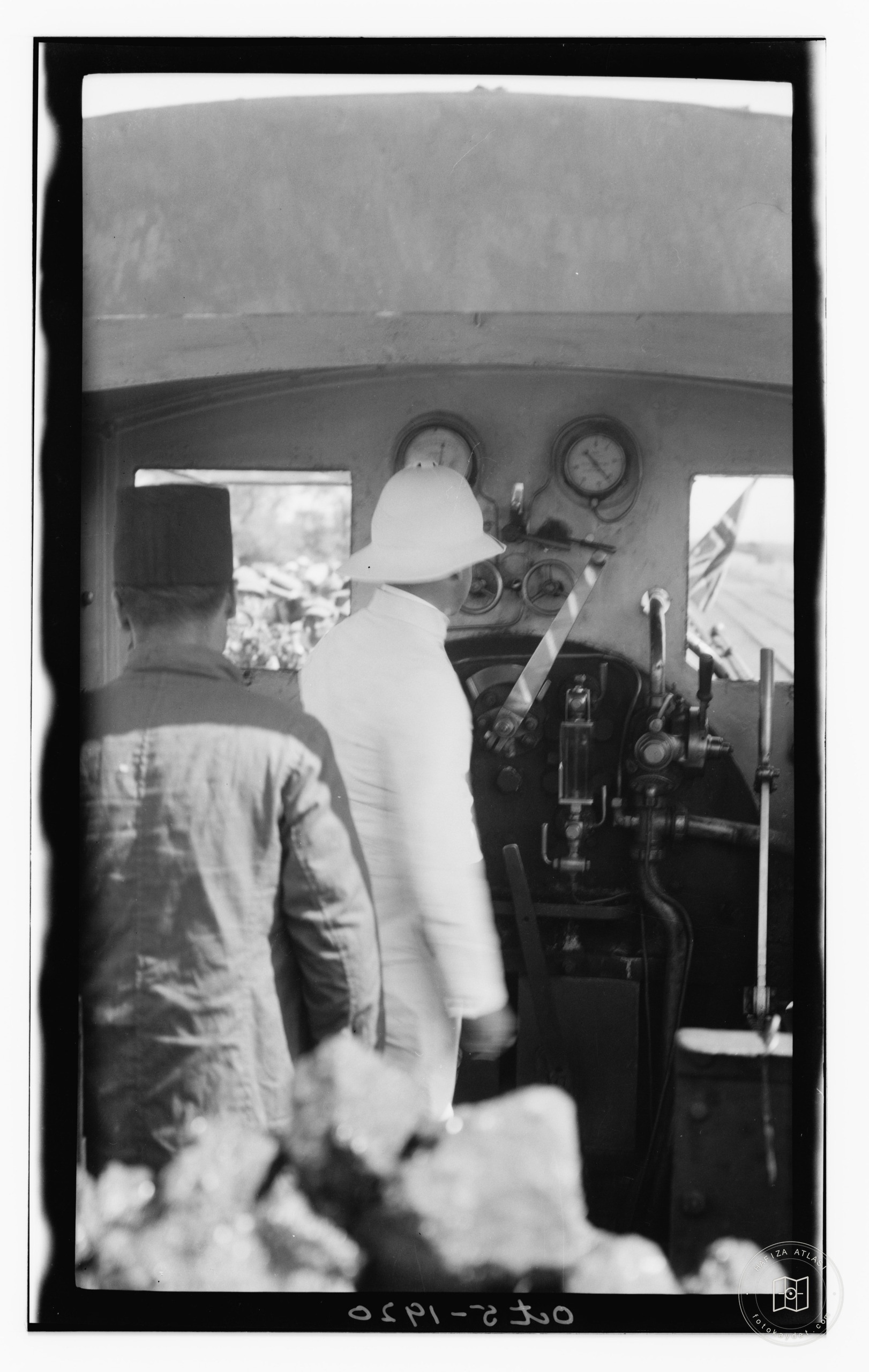 Opening of Jaffa-Jerusalem Railway, 1920