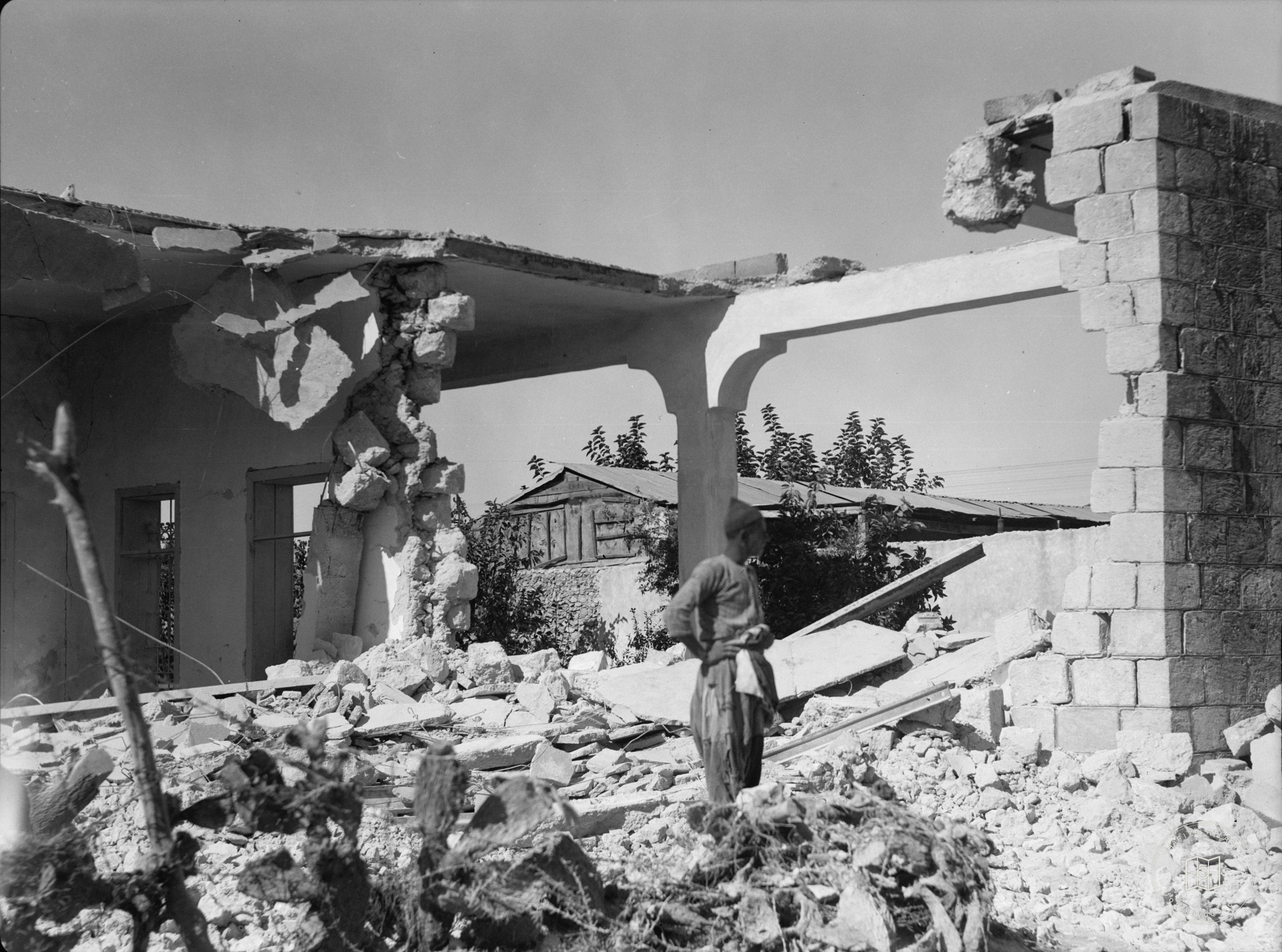 Demolition at Lydda