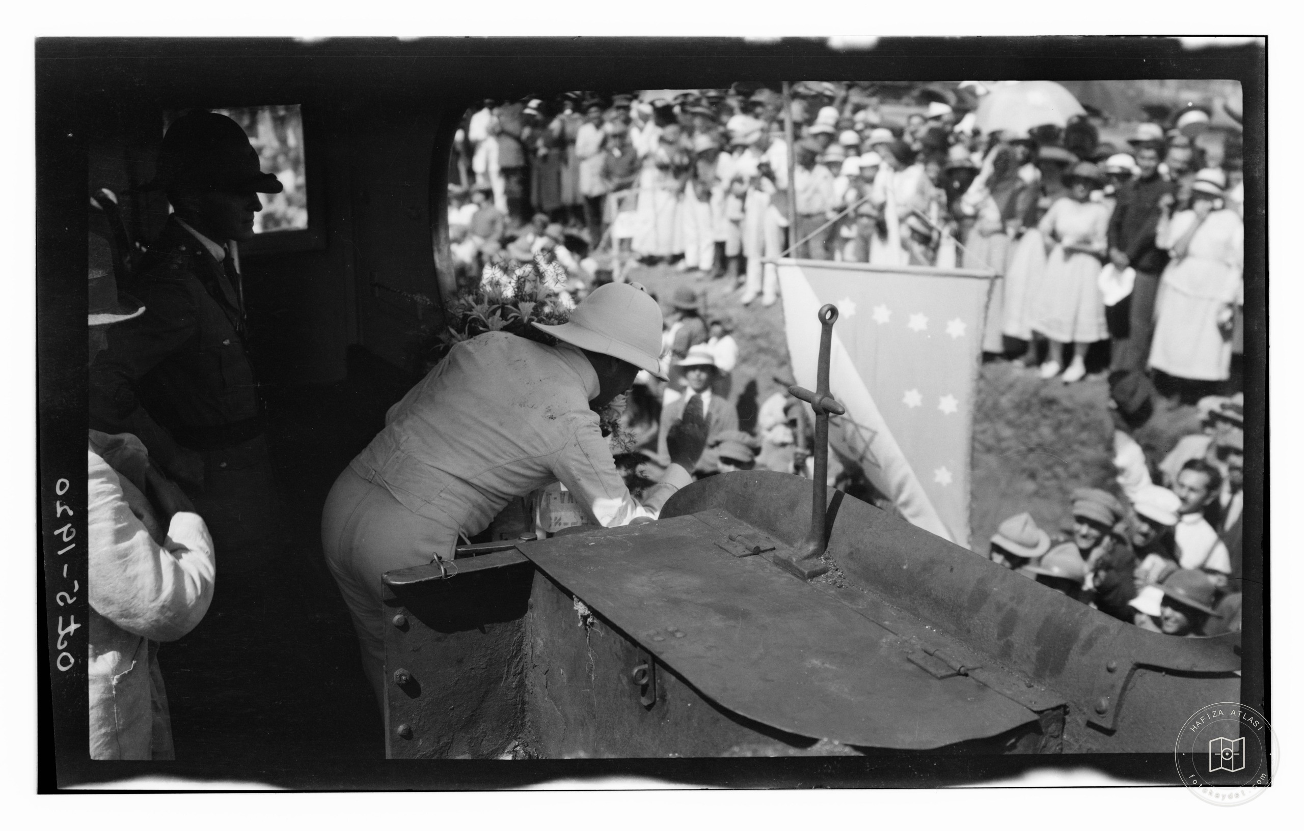 Opening of Jaffa-Jerusalem Railway, 1920
