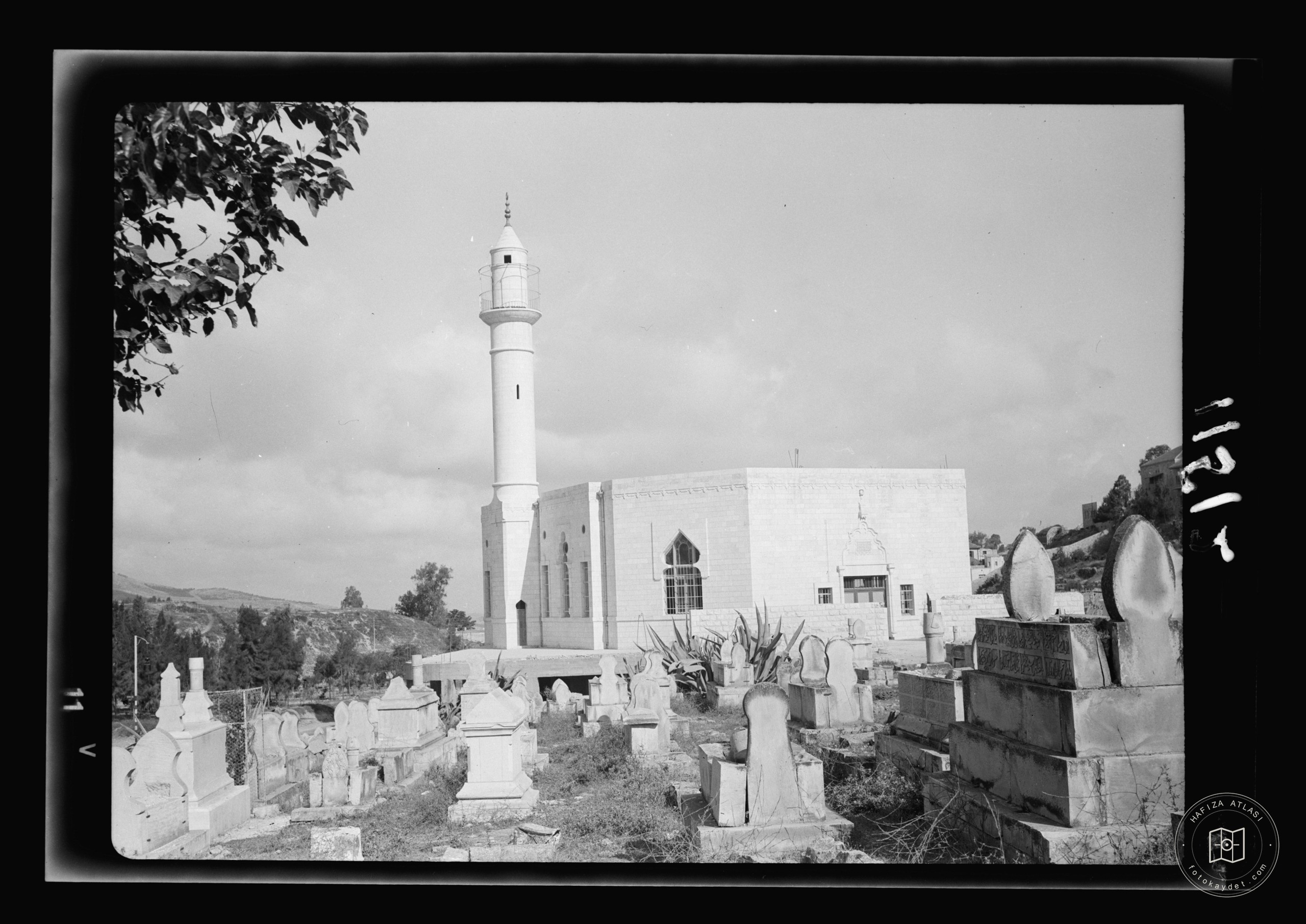 The new mosque exterior. Nablus, main road, Nablus