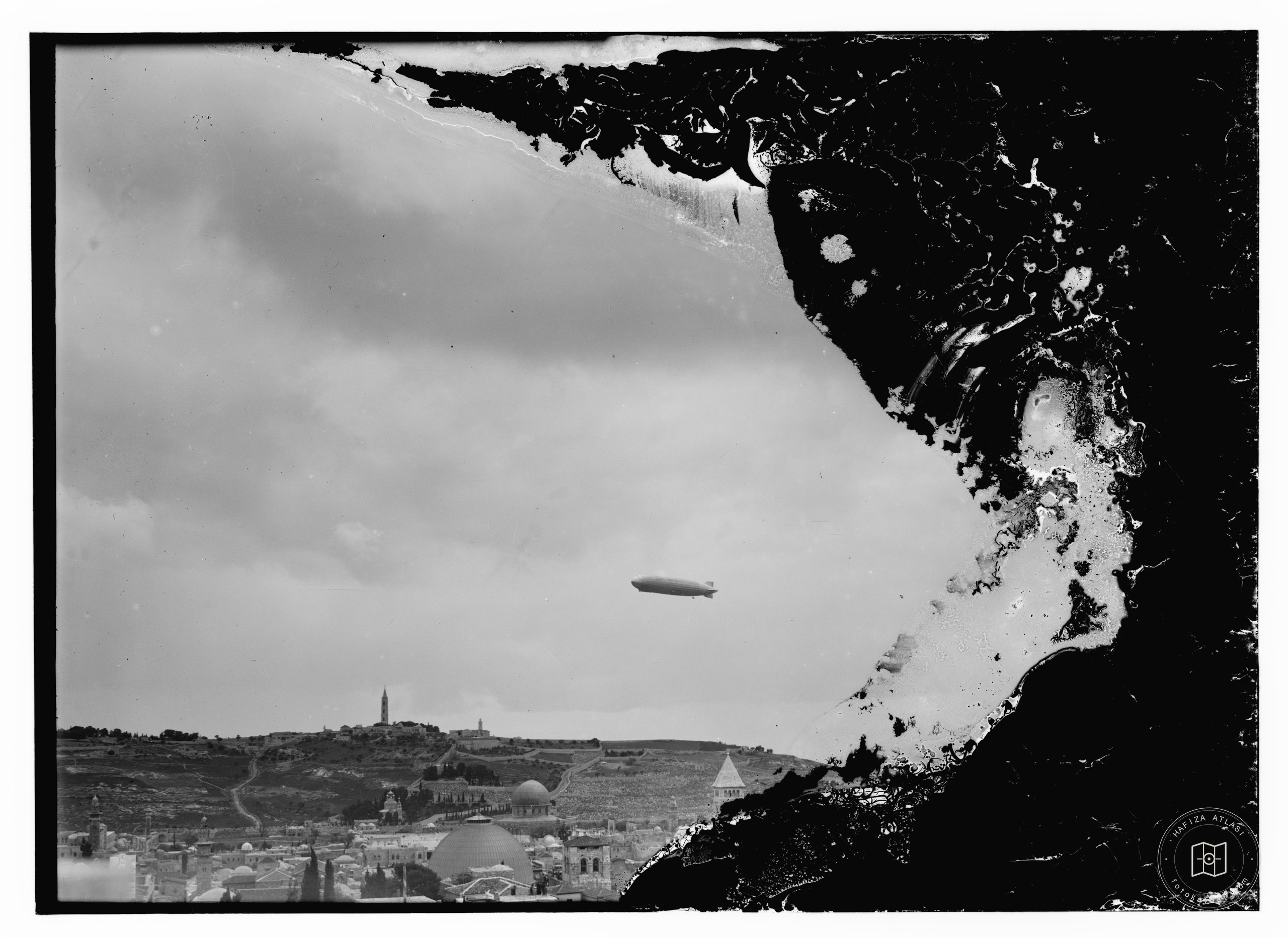 The Graf Zeppelin over Jerusalem