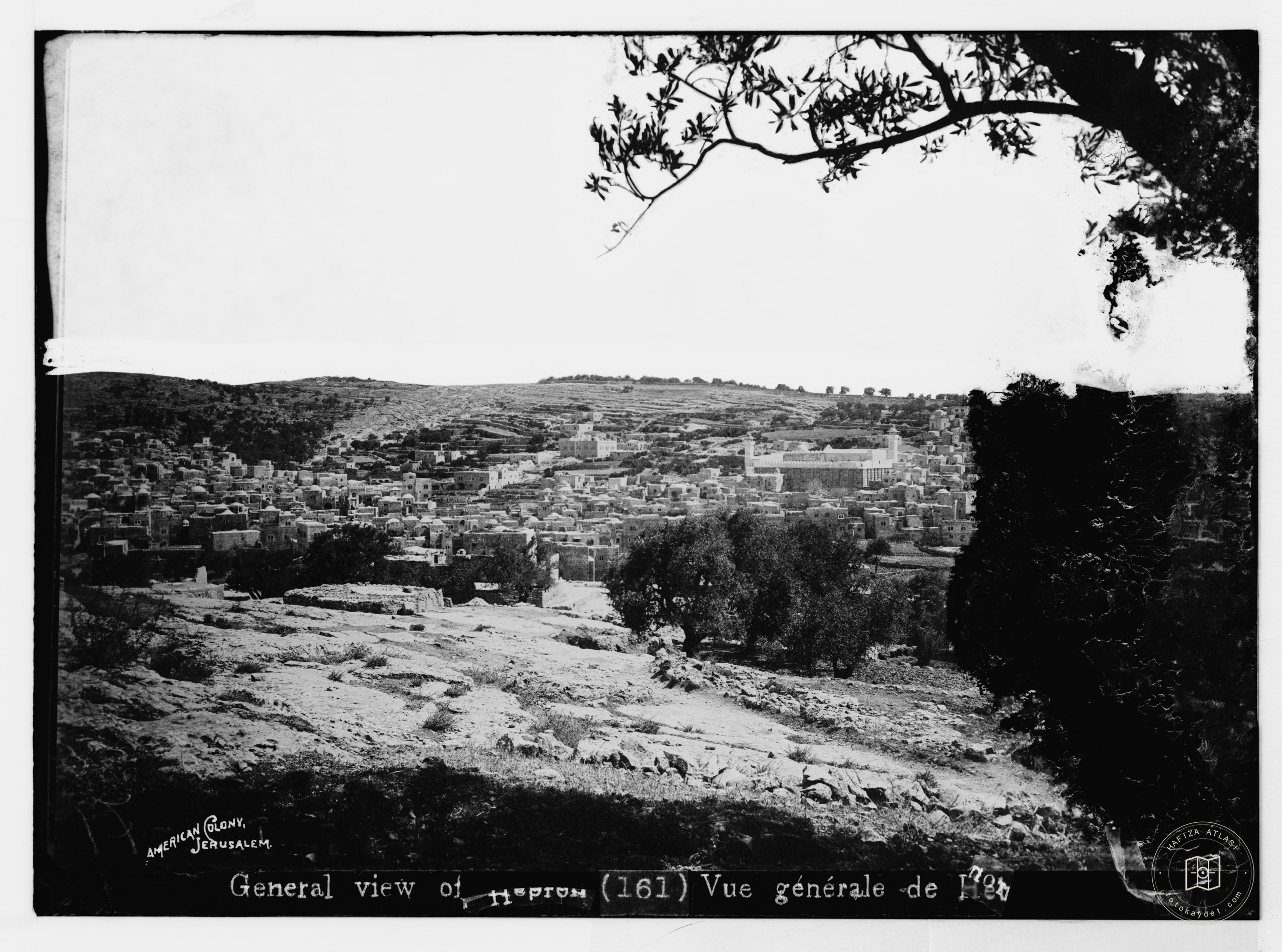 Hebron (El-Khalil). General view of Hebron