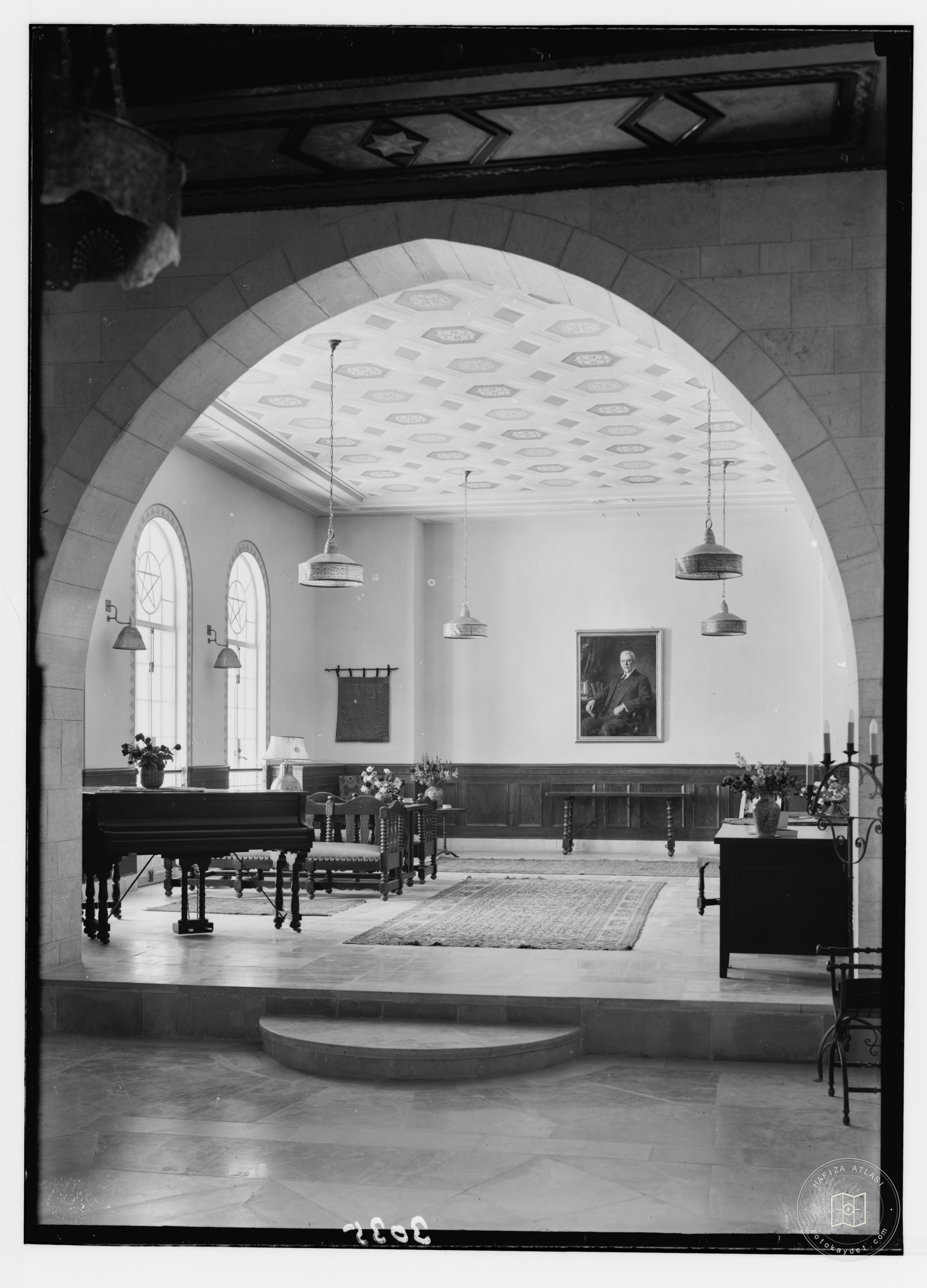 Newer Jerusalem and suburbs. Y.M.C.A. Music room