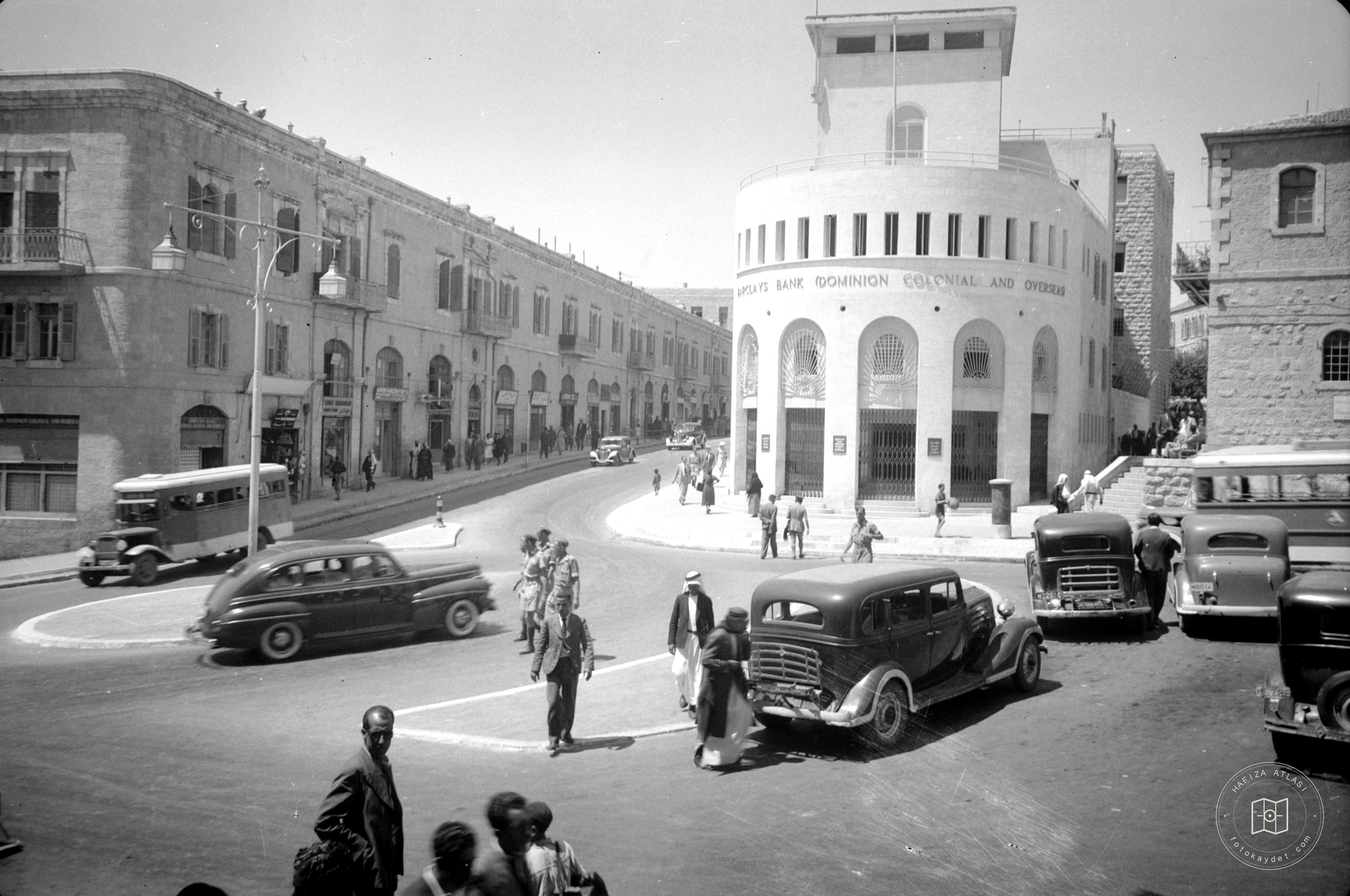 Barclays Bank, Jerusalem. 1942