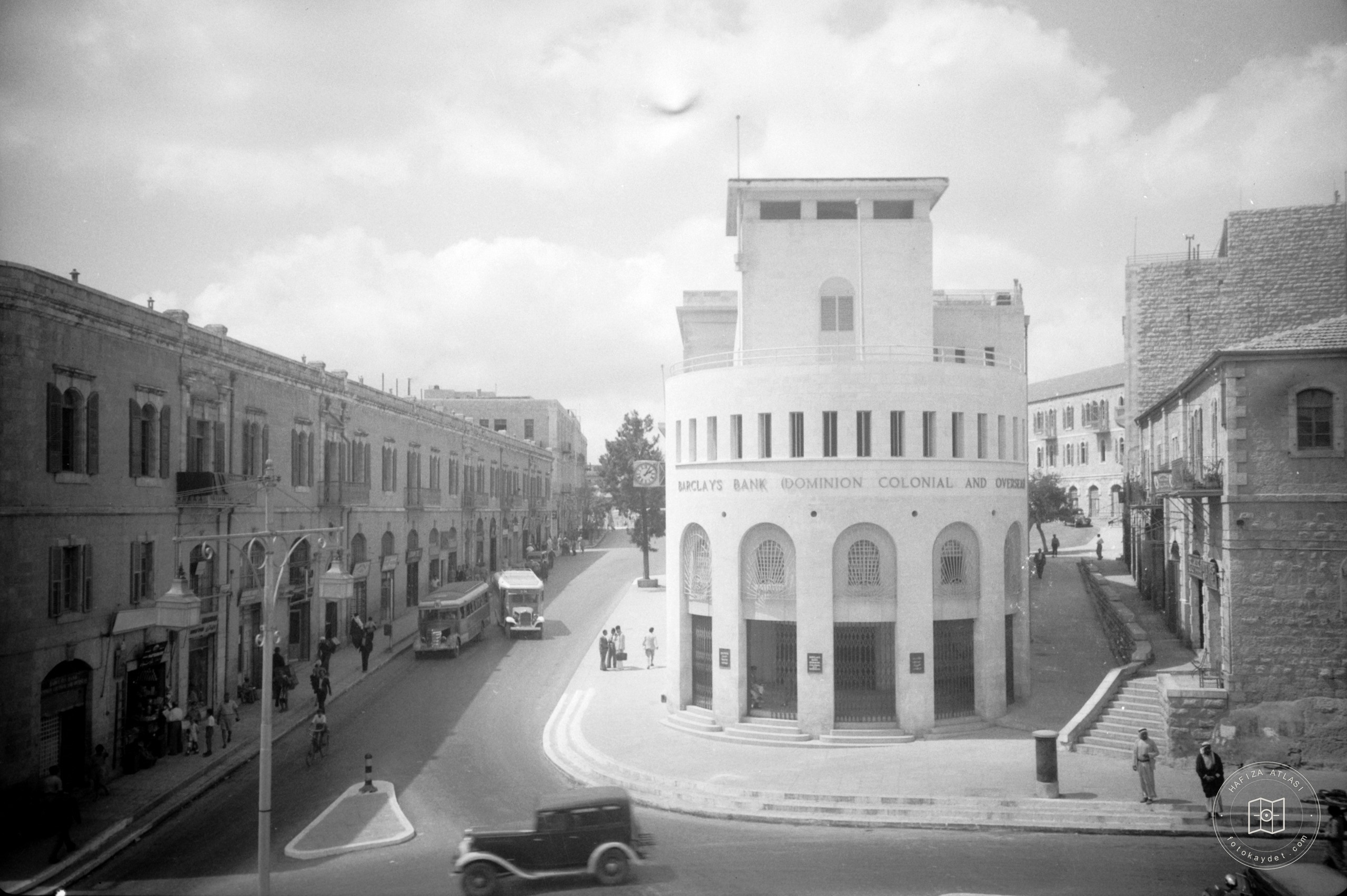 Barclays Bank, Jerusalem. 1942