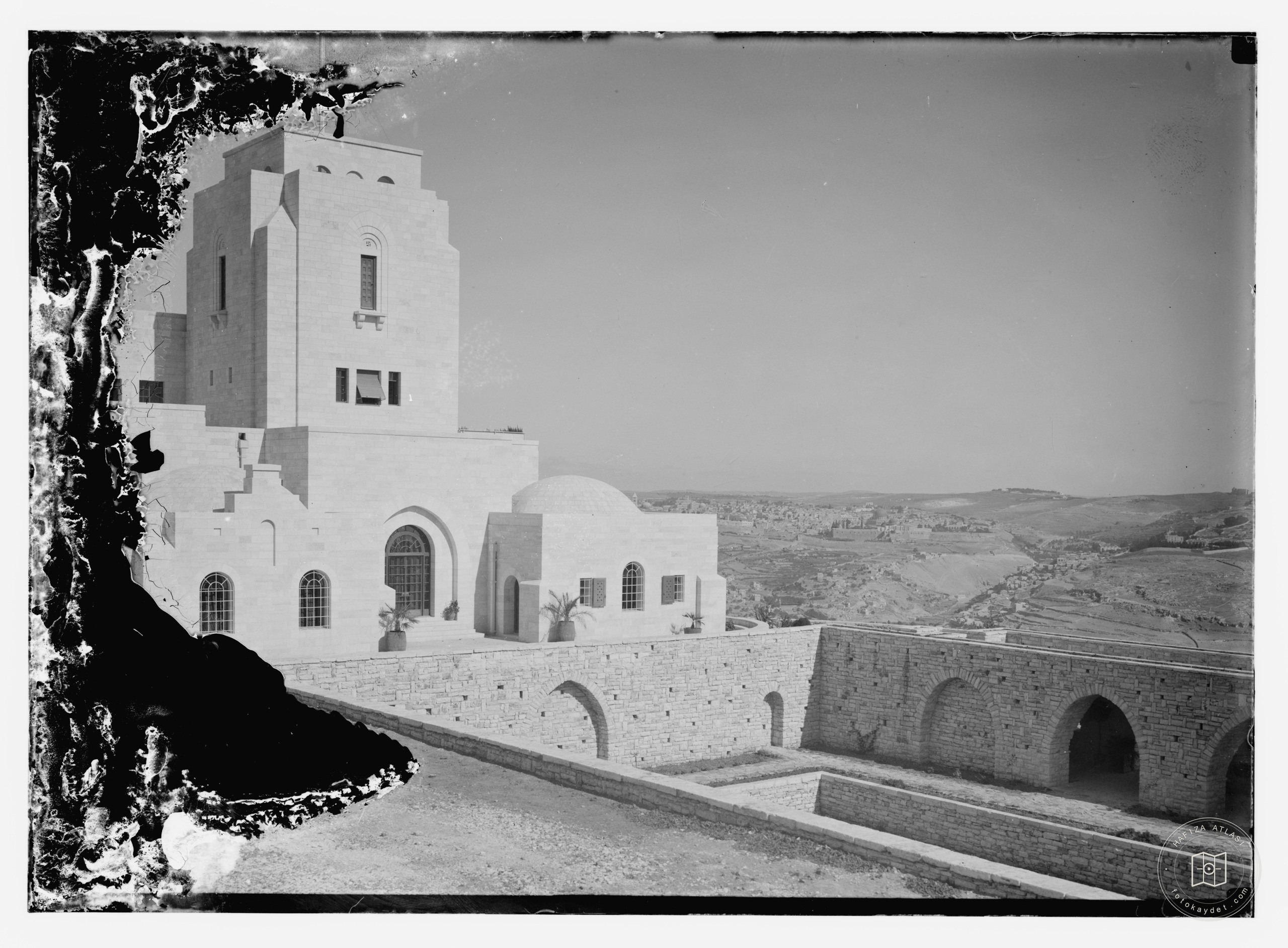 British gov't. government house, Jerusalem, 1932