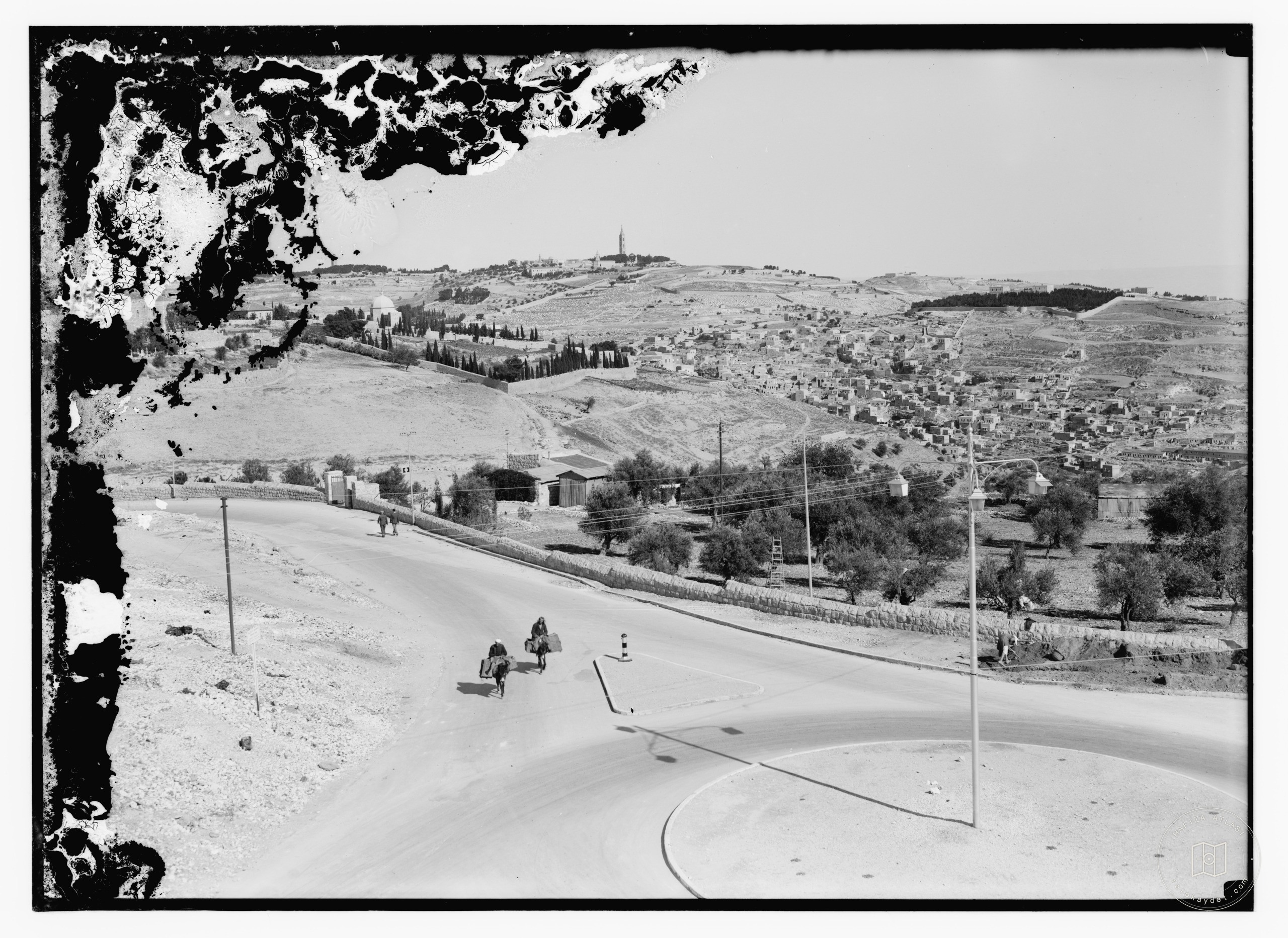 Road outside Jerusalem