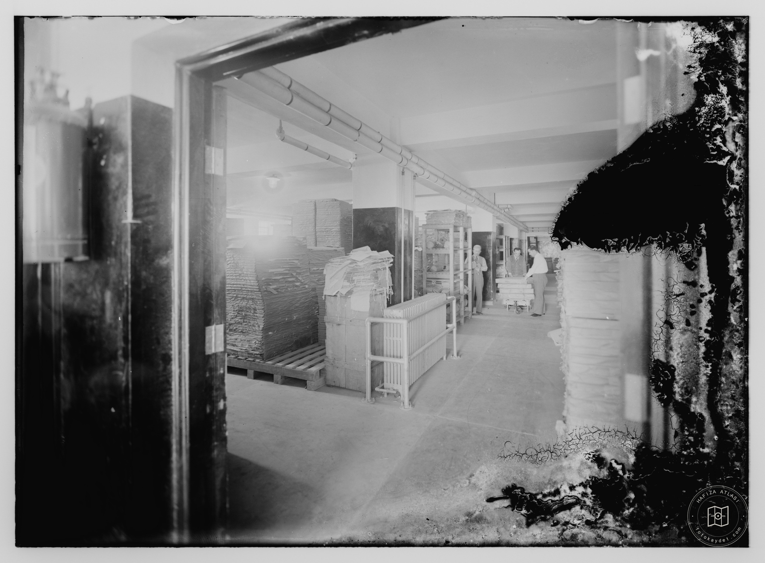 British linotype plant (Government Printing Office), Jerusalem