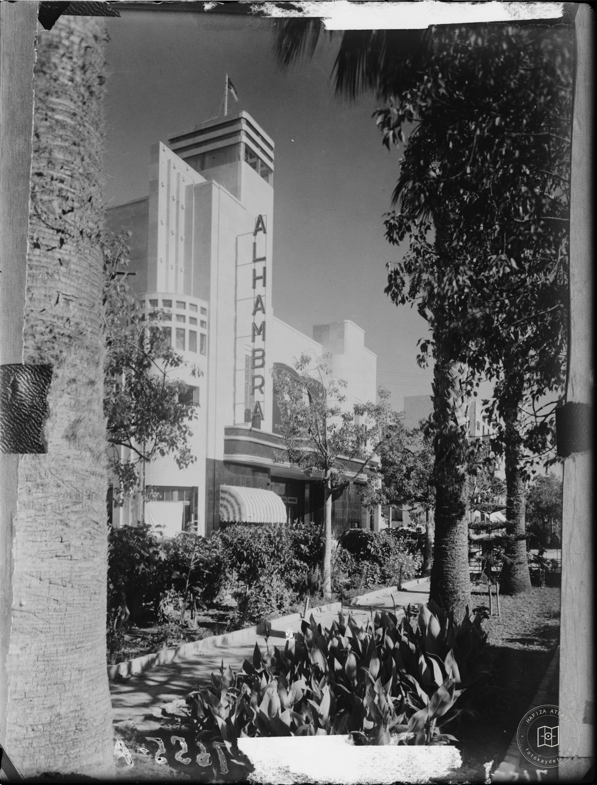 Jaffa, Alhambra Cinema. Arab cinema in Jaffa, "Alhambra"