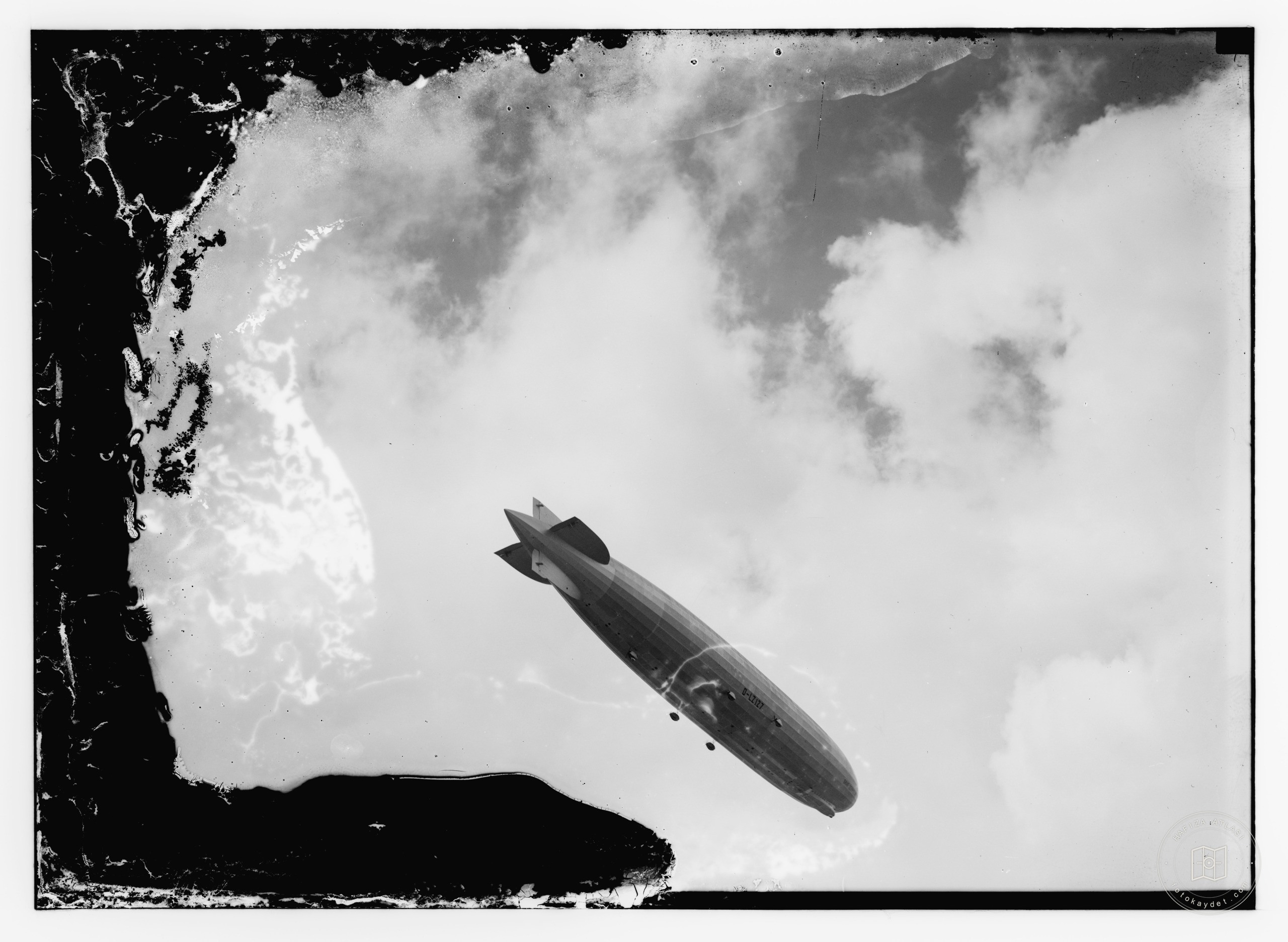 The Graf Zeppelin over Jerusalem