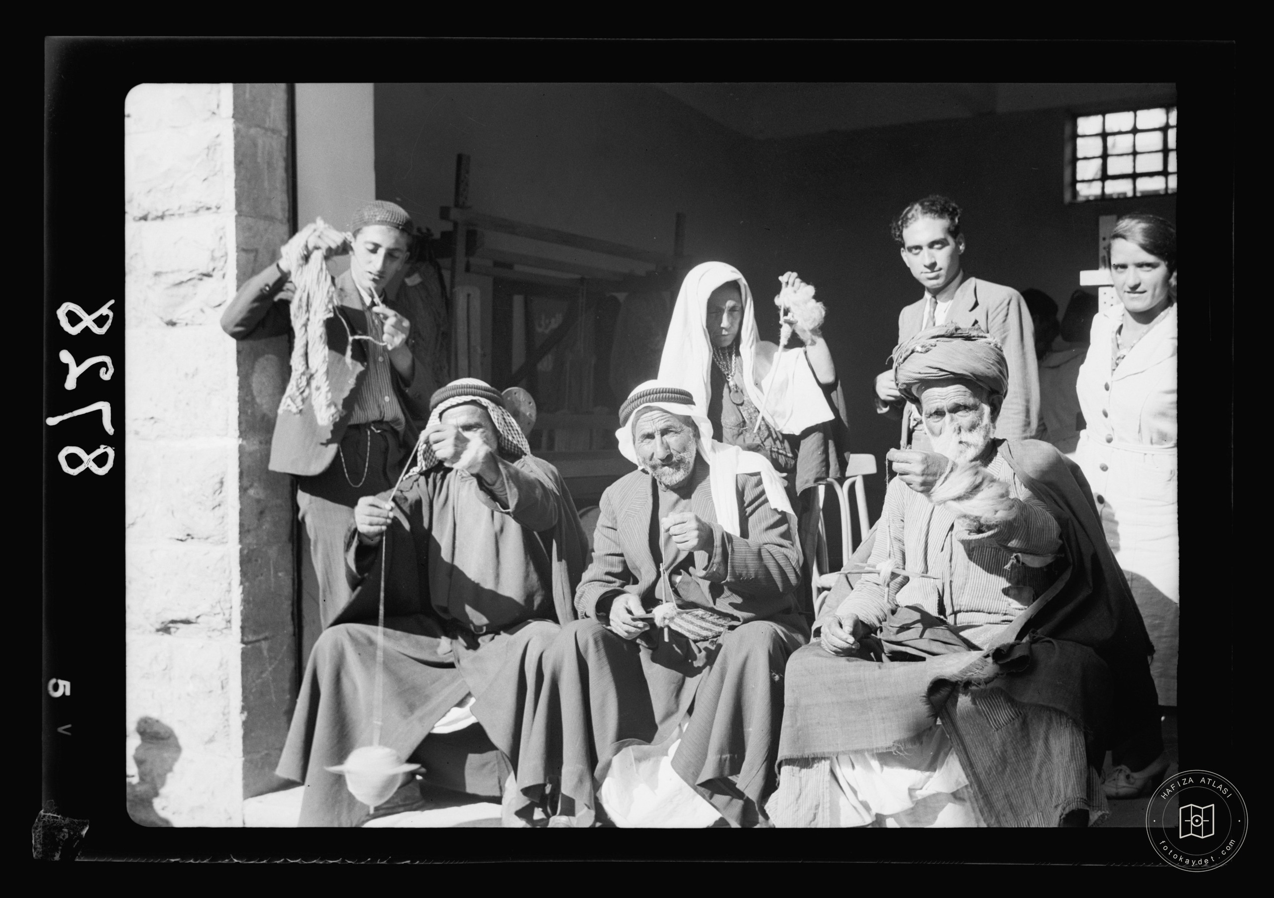 Ramallah — Kadınlar birliğinde iplik hazırlama · 3