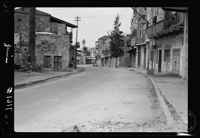 Cenin — Sokağa çıkma yasağı sırasında şehir