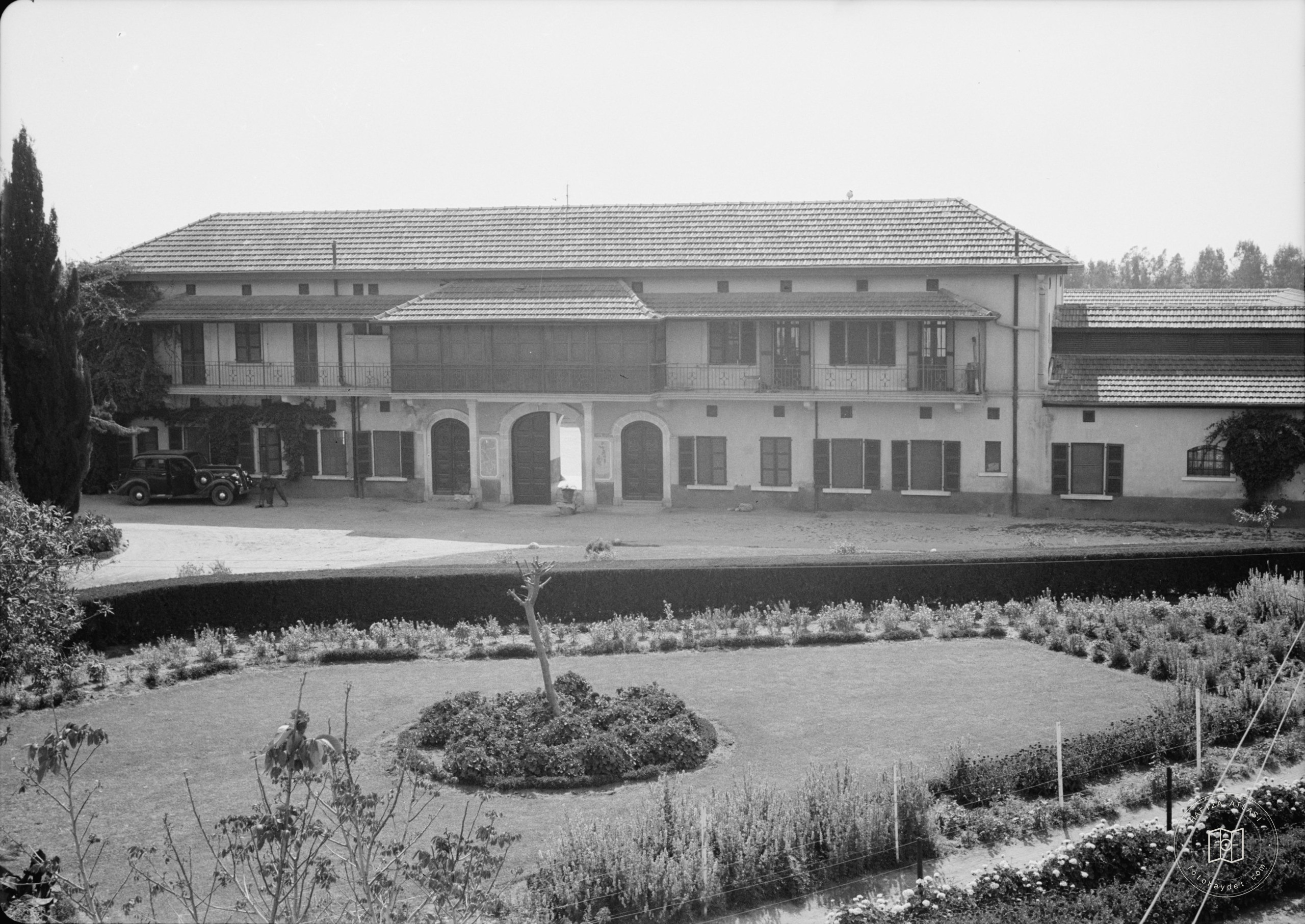 Government Stud Farm, Acre. The main building, offices & lodgings of the staff