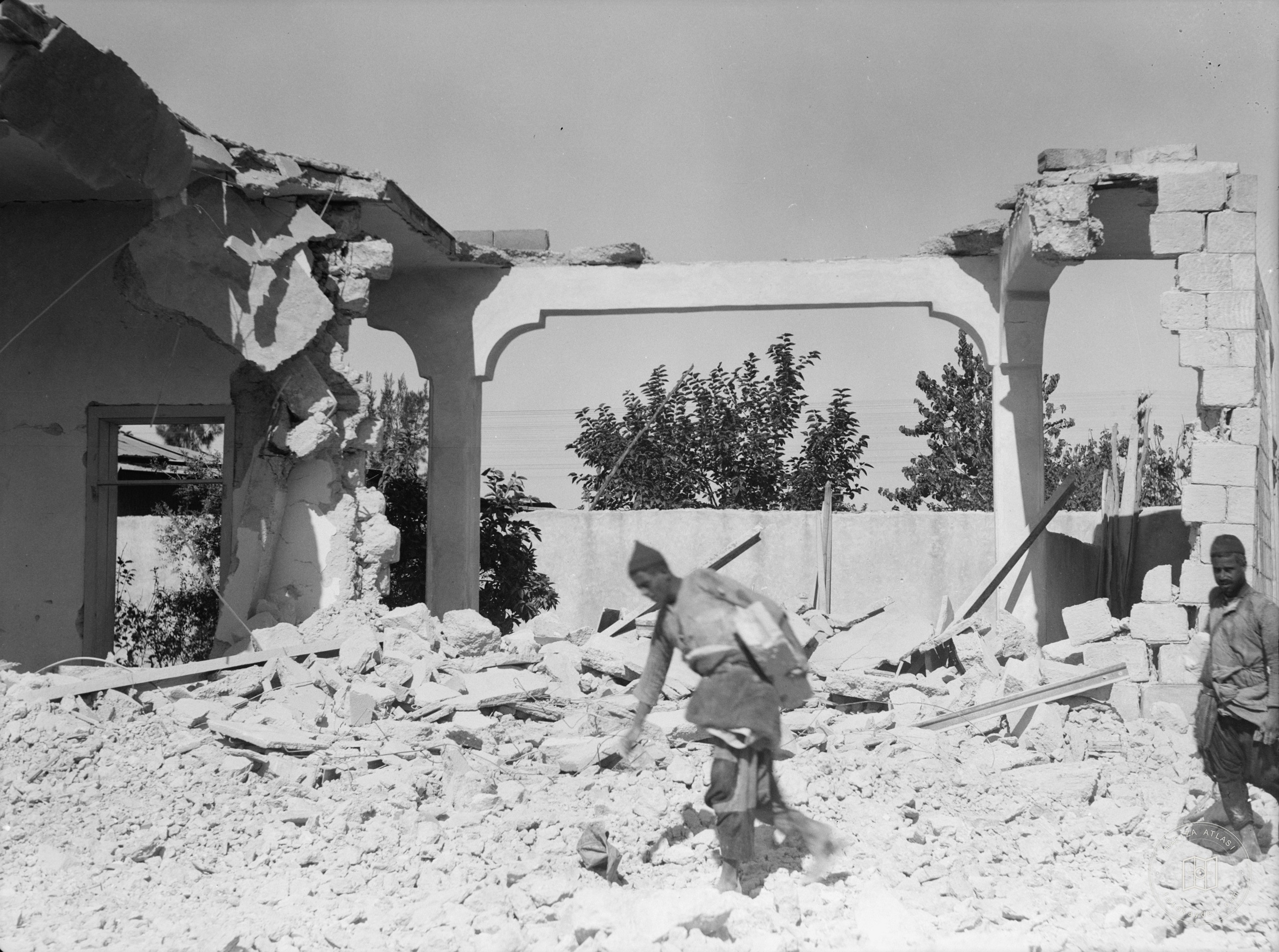 Demolition at Lydda